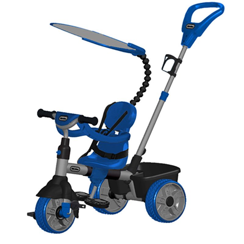 Foto van Little tikes 4-in-1 driewieler - blauw