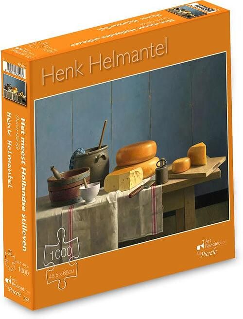 Foto van Henk helmantel - het meest hollandse stilleven - puzzel 1000 stukjes - puzzel;puzzel (8713341900244)