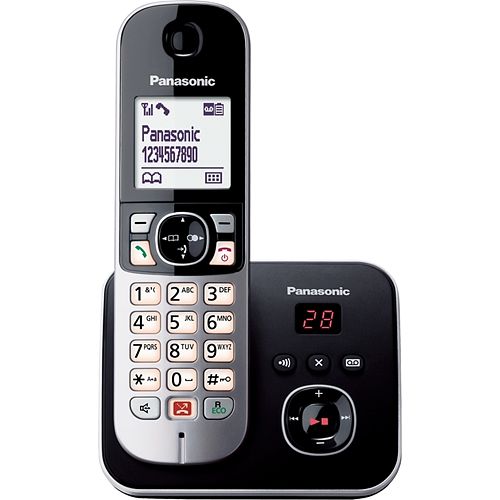 Foto van Panasonic dect telefoon kx-tg6861nlb