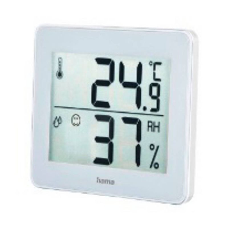 Foto van Hama th-130 thermo- en hygrometer wit