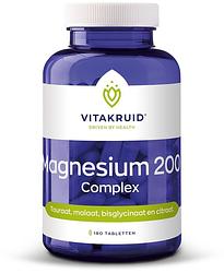 Foto van Vitakruid magnesium 200 complex tabletten