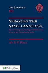 Foto van Speaking the same language - paperback (9789013174076)