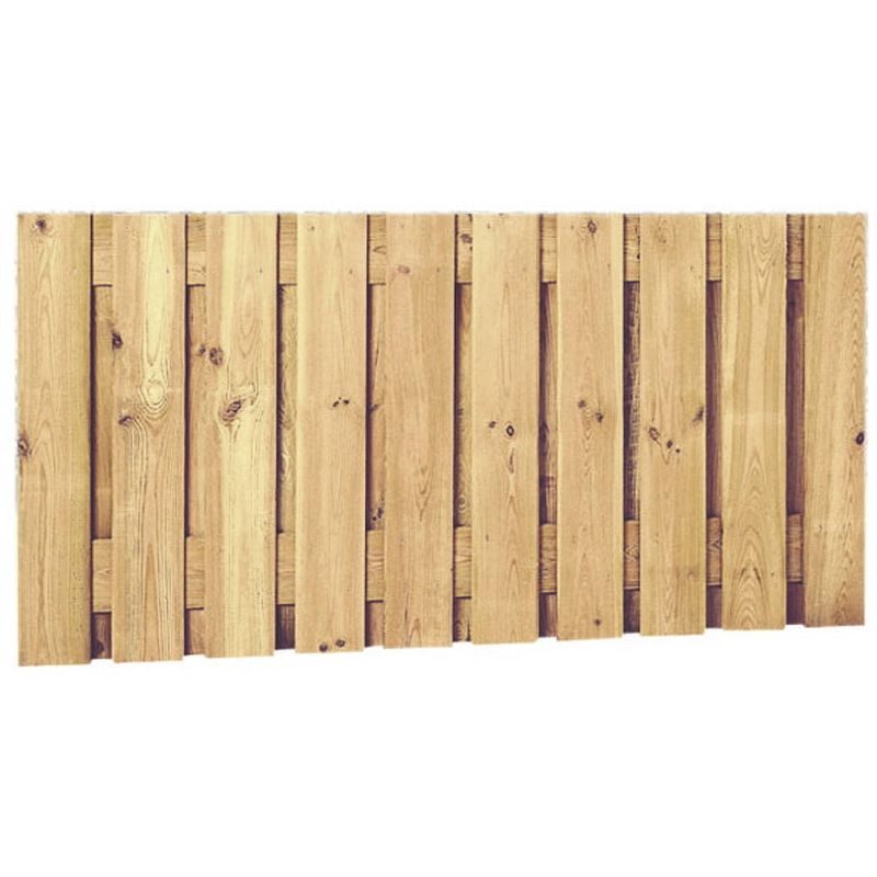 Foto van Intergard houten schutting tuinscherm laag 180x90cm