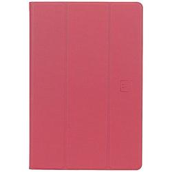 Foto van Tucano gala bookcase samsung galaxy tab a8 rood model-specifieke tablethoes