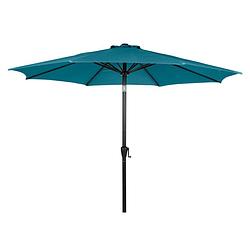 Foto van Felix parasol met slinger en kantelfunctie ø 3 m, blauw.