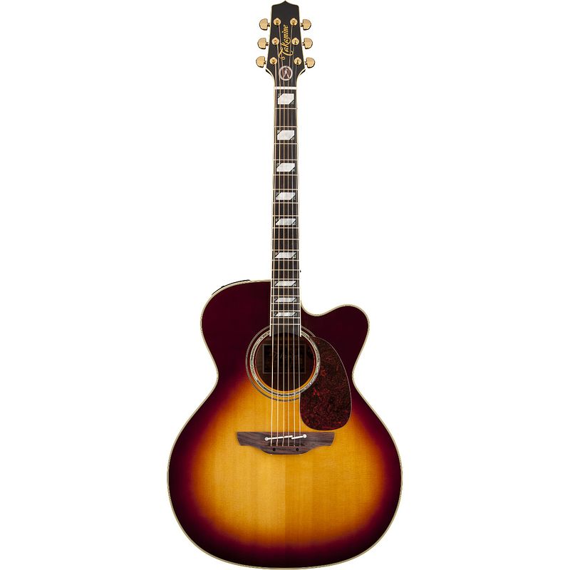 Foto van Takamine ef250tk toby keith signature sunburst