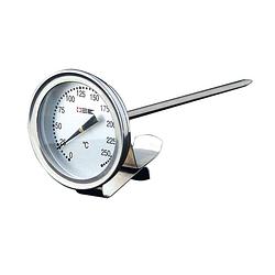 Foto van Bengt ek design mechanische deep fry thermometer - 0-300 graden - zilver