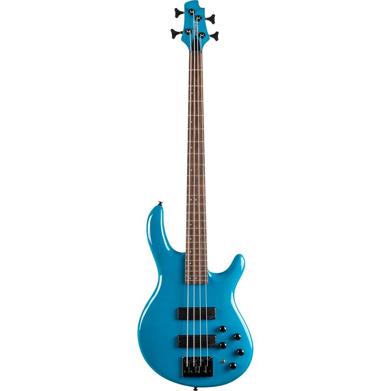 Foto van Cort artisan c4 deluxe candy blue elektrische basgitaar