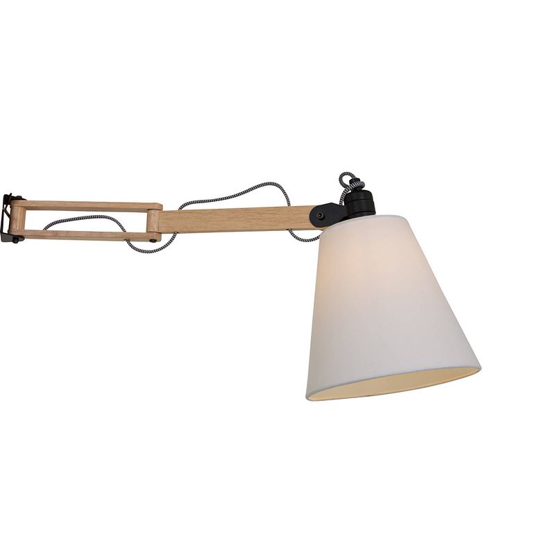 Foto van Steinhauer wandlamp mexlite dion 8853be berken