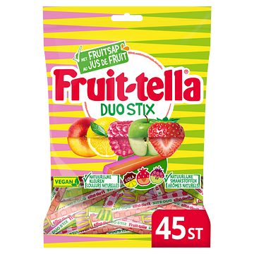 Foto van Fruittella duo stix 400g bij jumbo