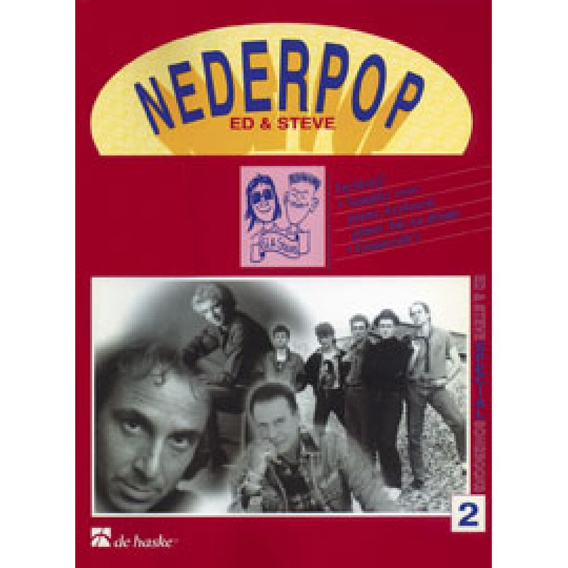 Foto van De haske nederpop 2 songboek voor piano, gitaar en zang