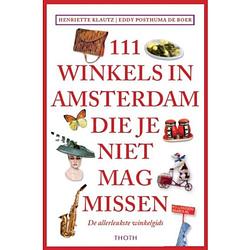 Foto van 111 winkels in amsterdam die je niet mag missen