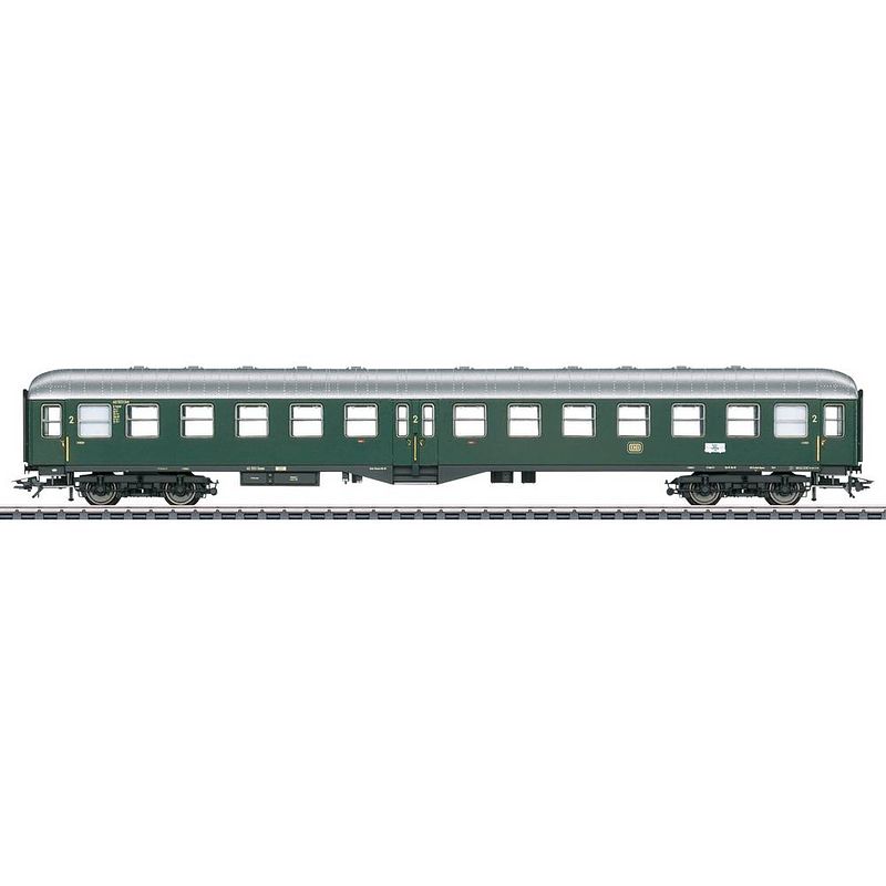 Foto van Märklin 043166 personenrijtuig b4ym(b)-51 2e klas van de db 2e klas