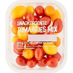 Foto van Jumbo snackgroente tomaatjes mix 250g