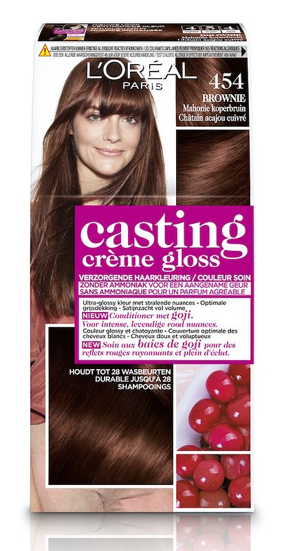 Foto van L'soréal paris casting crème gloss 454 brownie