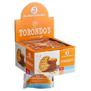 Foto van De molen'ss banket torondo'ss 28 x 65g bij jumbo