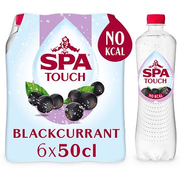 Foto van Spa touch bruisend blackcurrant 6 x 50cl bij jumbo