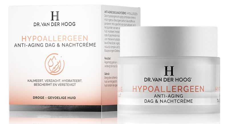 Foto van Dr. van der hoog hypoallergene anti-aging dagcreme