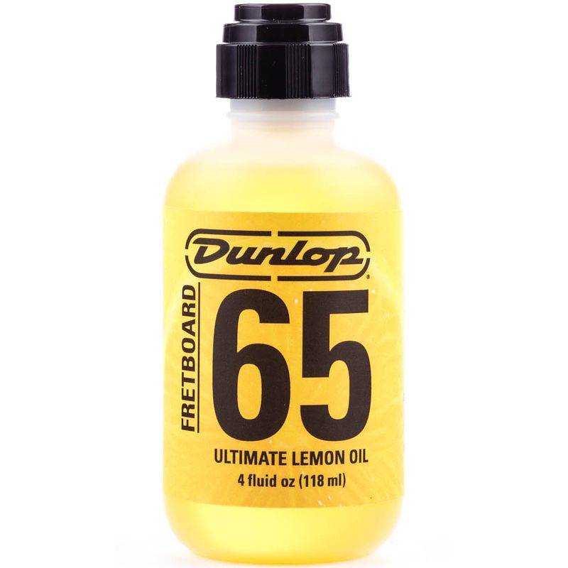 Foto van Dunlop 6554 formula 65 fretboard ultimate lemon oil