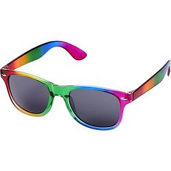 Foto van Festival/feest regenboog zonnebril retro voor volwassenen - verkleedbrillen