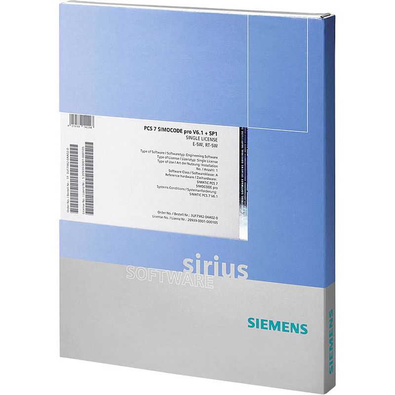 Foto van Siemens siemens dig.industr. plc-software