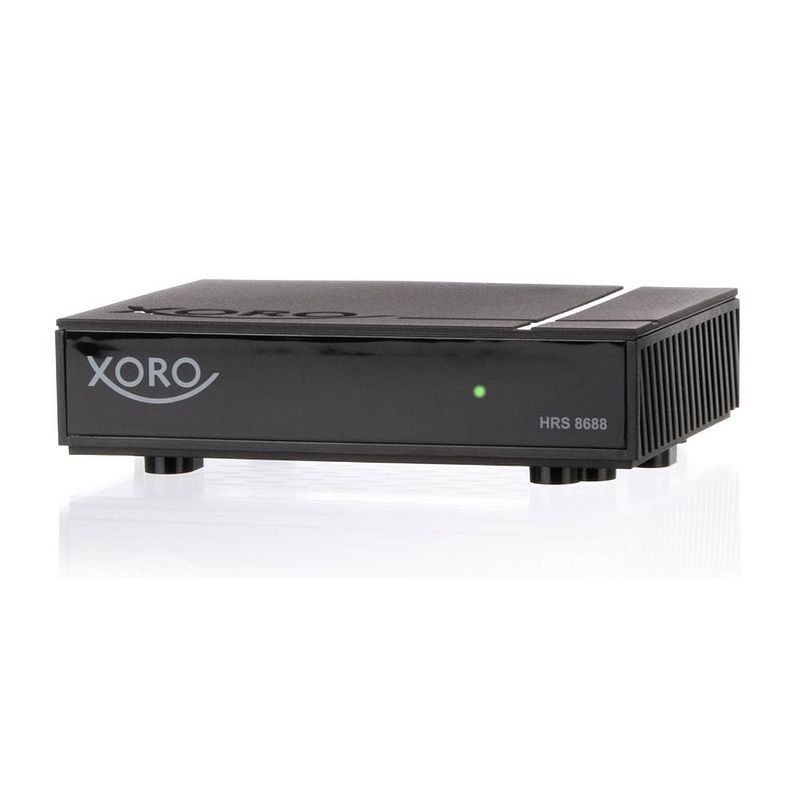 Foto van Xoro hrs 8688 dvb-s2 receiver opnamefunctie, geschikt voor enkele kabel