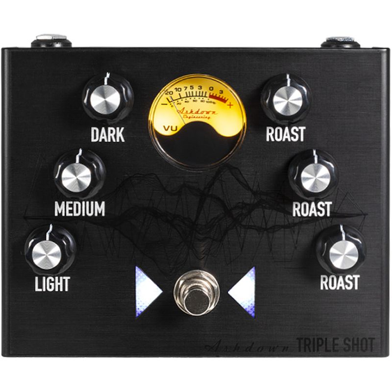 Foto van Ashdown triple-shot-vu triple shot blended drive basgitaar effectpedaal