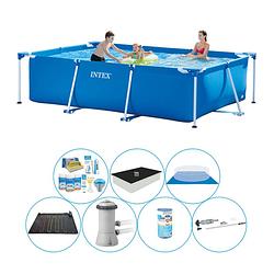 Foto van Intex frame pool rechthoekig 300x200x75 cm - zwembad super set