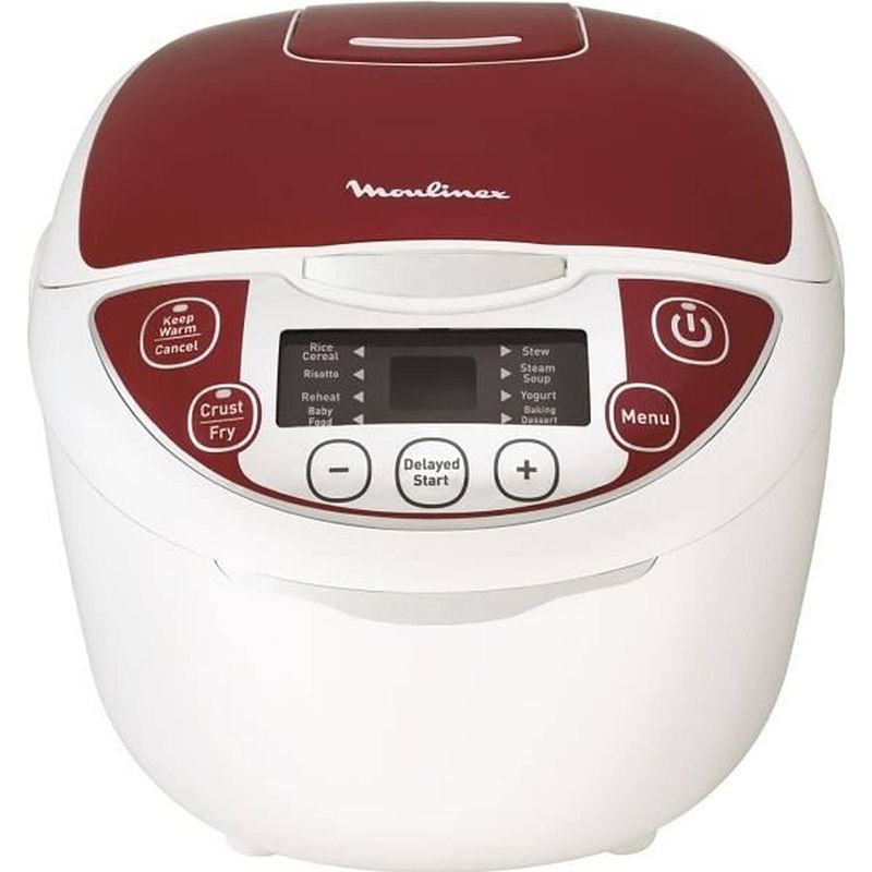 Foto van Moulinex multicooker 12 in 1 -5 l - 12 programma'ss - - uitneembare anti-aanbakkom - mk705111