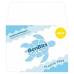 Foto van Benbits smooth peppermint sugar free chewing gum 3 x 17, 4g bij jumbo