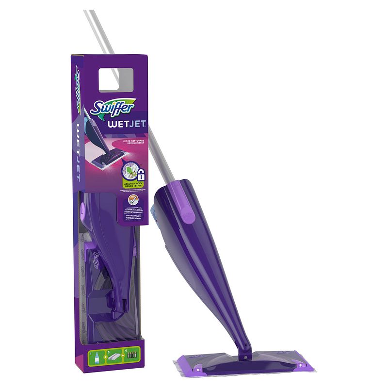 Foto van Swiffer wetjet vloerwisser starterkit