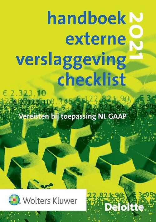 Foto van Handboek externe verslaggeving checklist 2021 - paperback (9789013168181)