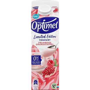 Foto van Optimel yoghurt limited edition stracciatella 0% vet 1 x 1l bij jumbo