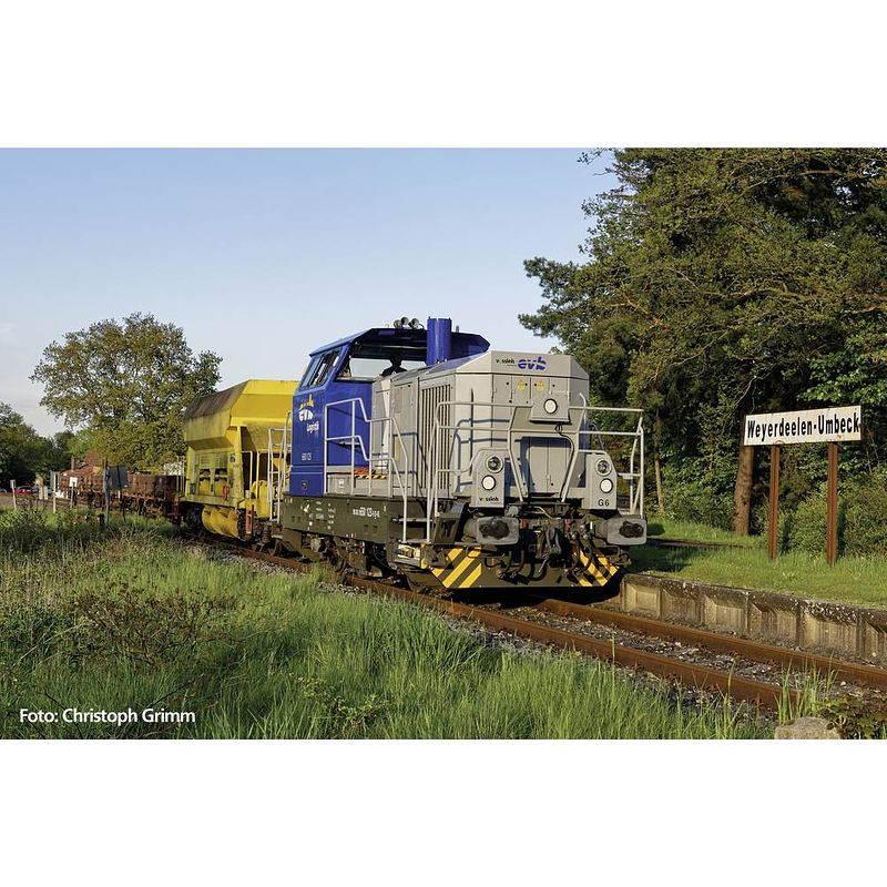 Foto van Piko h0 52673 h0 diesellocomotief vossloh g6 van de evb