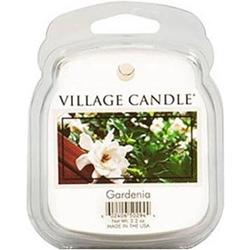 Foto van Village candle geurwax gardenia 3 x 8 x 10,5 cm wit