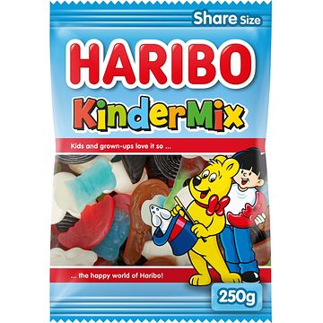 Foto van Haribo kindermix 250g bij jumbo