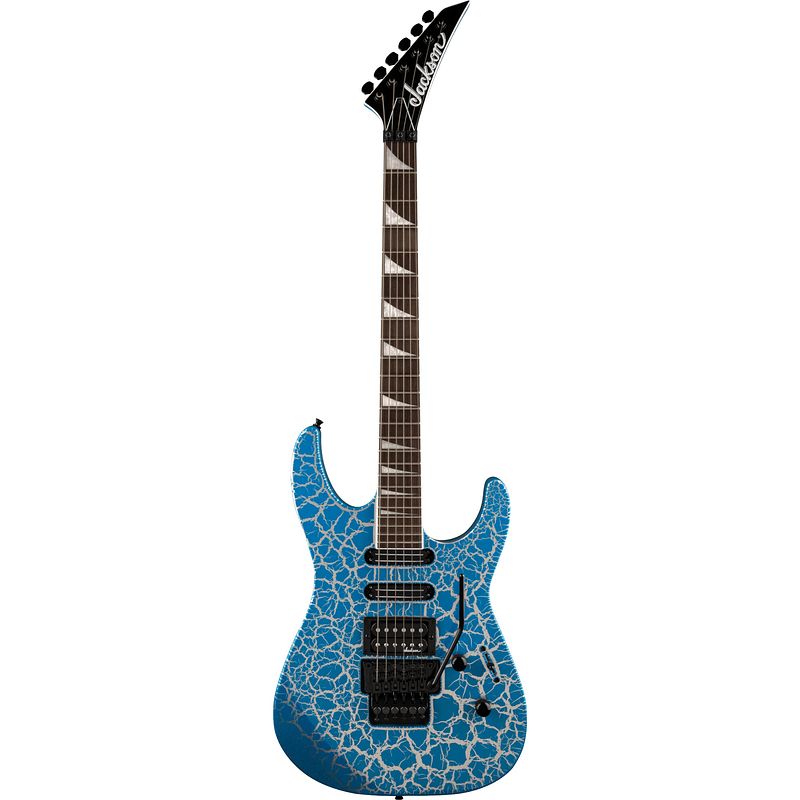 Foto van Jackson x series soloist sl3x dx frost byte crackle elektrische gitaar