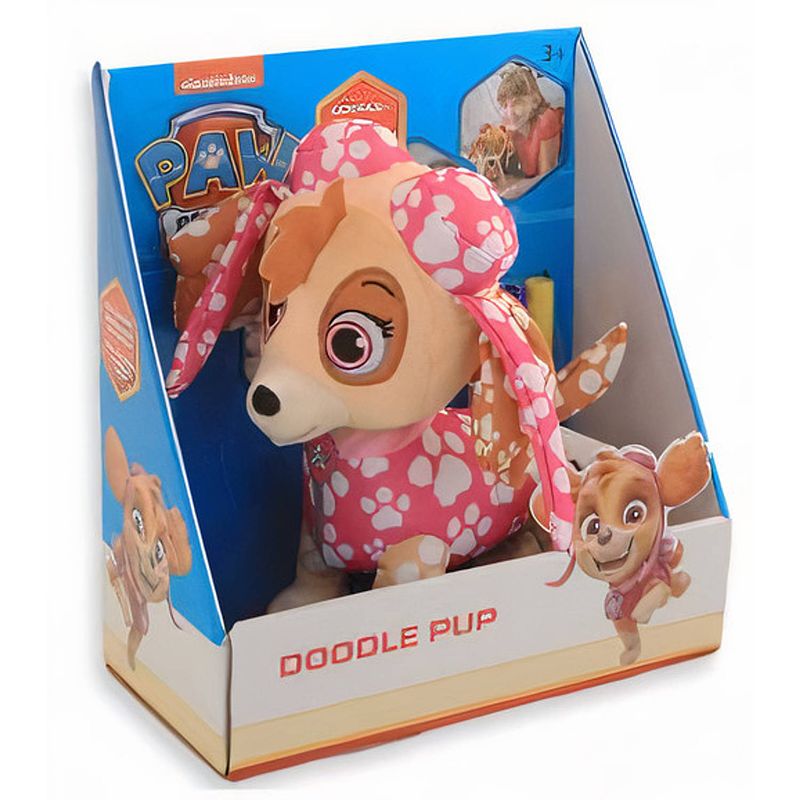 Foto van Jonotoys knuffel paw patrol skye junior 20 cm pluche roze