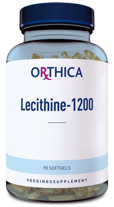 Foto van Orthica lecithine-1200 softgels