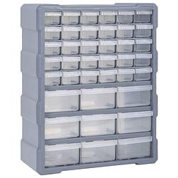 Foto van Vidaxl organiser met 39 lades 38x16x47 cm