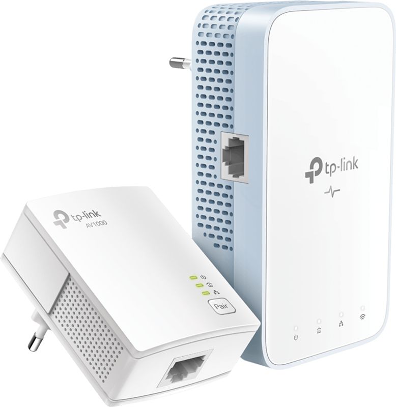 Foto van Tp-link tl-wpa7517 kit 1000 mbps 2 adapters (wifi)