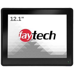 Foto van Faytech 1010502308 touchscreen monitor energielabel: f (a - g) 30.7 cm (12.1 inch) 1920 x 1080 pixel 4:3 25 ms hdmi, dvi, vga, hoofdtelefoon (3.5 mm jackplug),