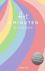 Foto van 6 minuten dagboek - regenboog editie - dominik spenst - hardcover (9789000387427)