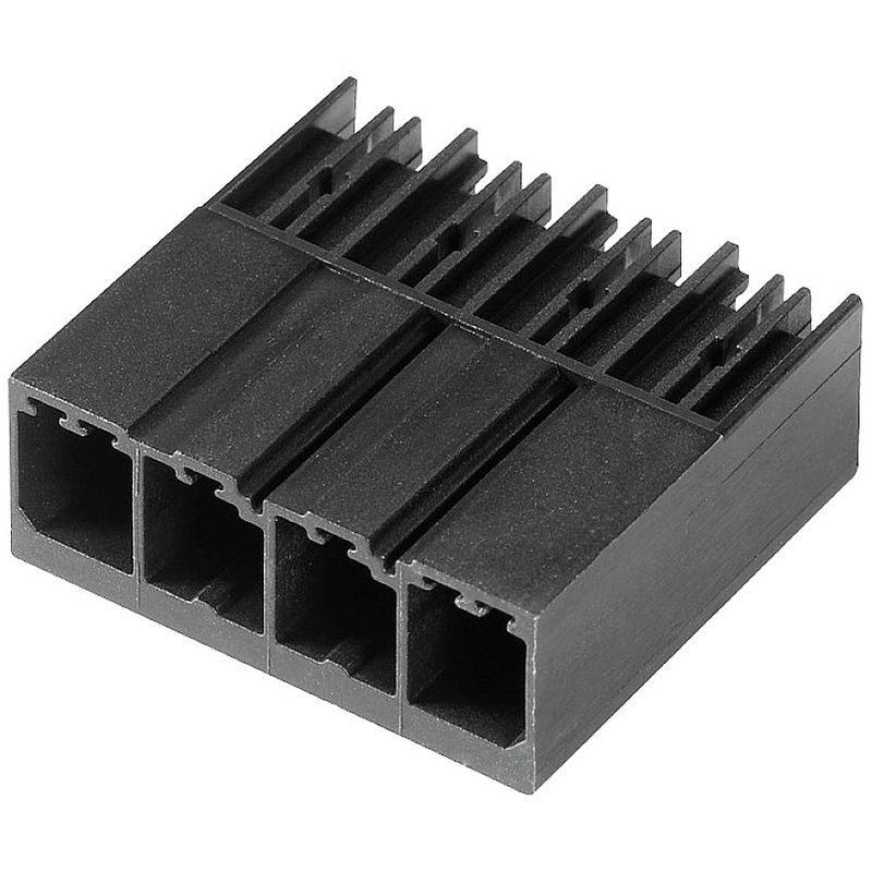 Foto van Weidmüller sv 7.62hp/10/90g 3.5sn bk bx printplaatconnector totaal aantal polen 10 aantal rijen 1 totaal aantal polen 10 24 stuk(s)