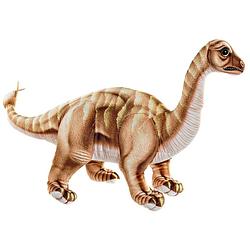Foto van Pluche speelgoed knuffel dinosaurus brontosaurus 45 cm - knuffeldier
