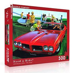 Foto van New york puzzle company - need a ride 500-delige puzzel