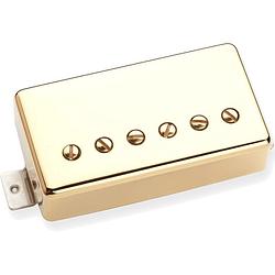 Foto van Seymour duncan saturday night special humbucker bridge gold cover gitaarelement