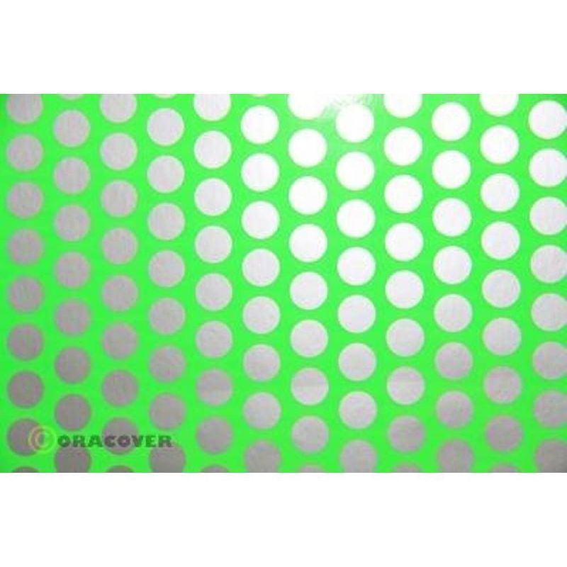 Foto van Oracover orastick fun 1 45-041-091-002 plakfolie (l x b) 2 m x 60 cm groen, zilver