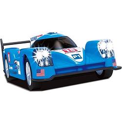 Foto van Jolly wonky monkey - blue knight sport racer - raceauto - racebaan - race auto - elektrische race auto