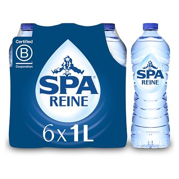 Foto van Spa reine natural mineral water 6 x 1l bij jumbo